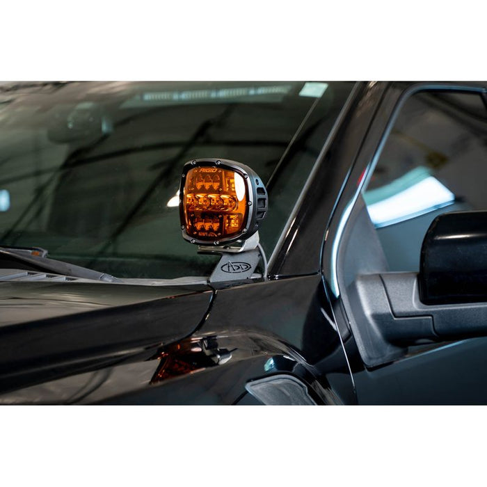 Addictive Desert Designs 15-20 Ford F-150 & Raptor Ditch Light Mounts Model AC1101801NA