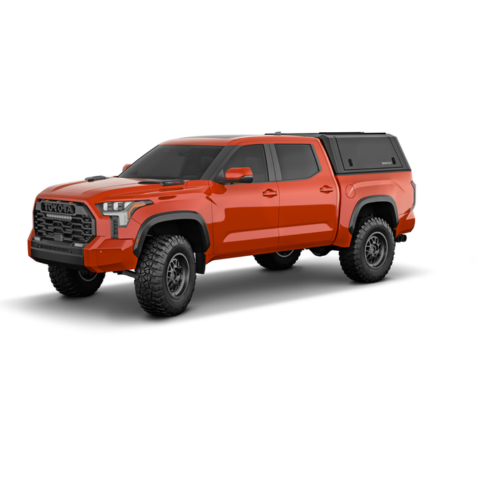 SmartCap Matte Black Truck Bed Cap EVOa Adventure Series w/ Vertical Locks Model EA1310-MB