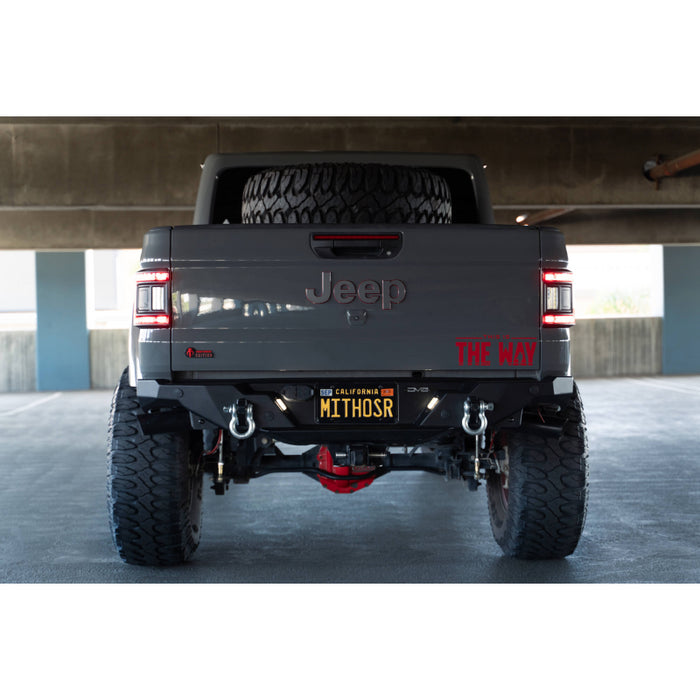 DV8 Offroad 2020-2025 Jeep Gladiator Fs-15 Series Rear Bumper Model RBGL-11
