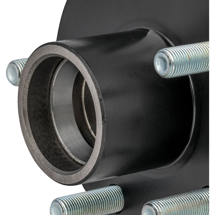 CURT Idler Hub, 5 on 4.5"; 5.5" Hub Flange - 2,200 lbs. (with Bearing Cone Kit) Model 814207