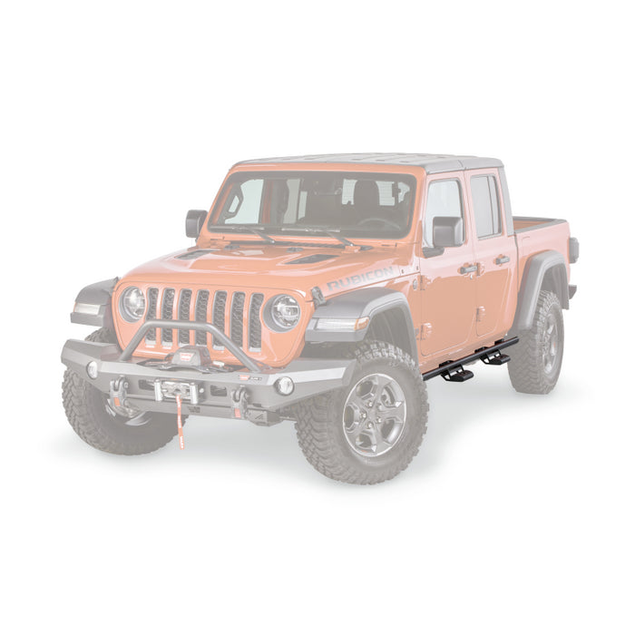 Warn Bolt on Steps for Rock Sliders Model 102254