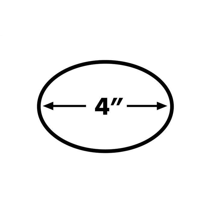 Dee Zee UltraBlack Steel Step Nerf Bars 4 in. Oval Cab Length Model DZ372239