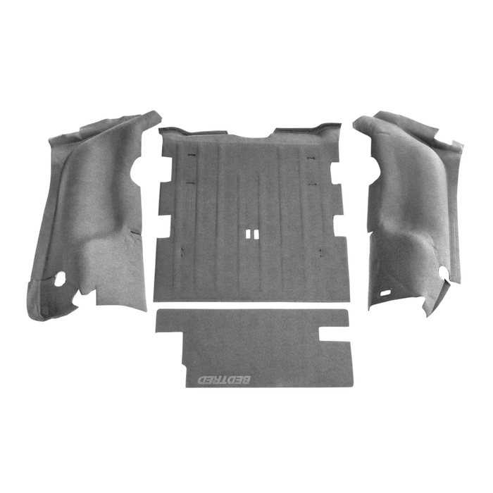Bedrug Jeep Bedtred Rear 4Pc Cargo Kit (Includes Tailgate Mat) Model BTTJ97R