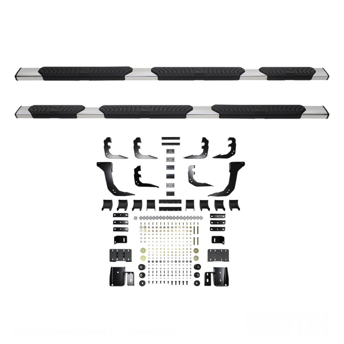 Westin R5 M-Series Wheel to Wheel Step Nerf Bars Polished Stainless Steel 5 in. Model 28-534700
