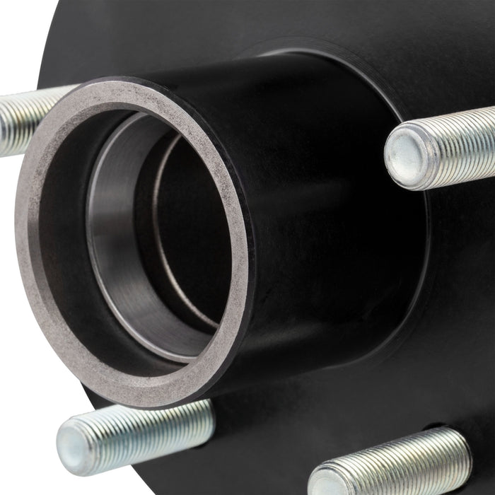 CURT Idler Hub, 5 on 4.5"; 6.5" Hub Flange - 2,200 lbs. (with Bearing Cone Kit) Model 814205