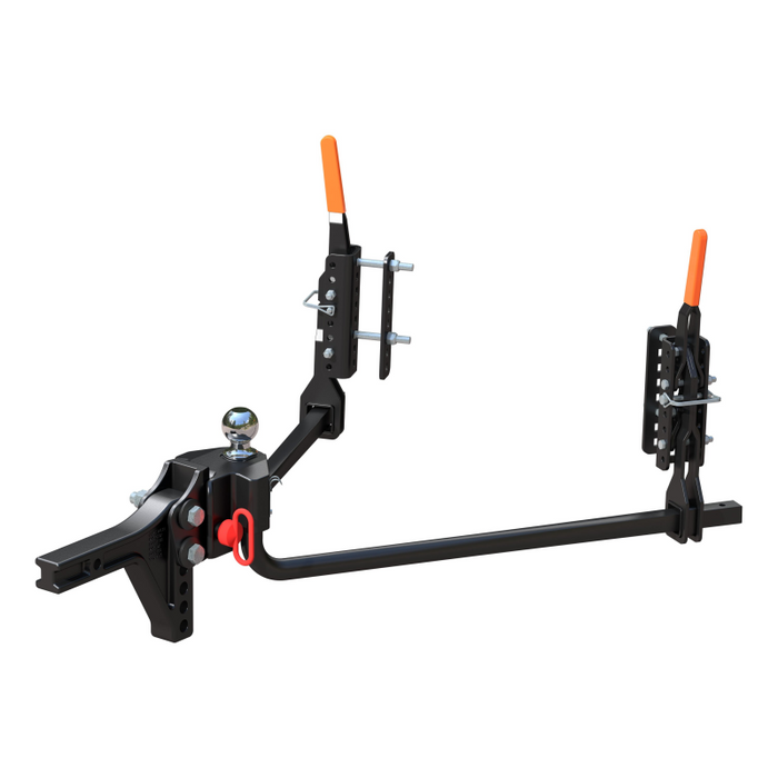 CURT TruTrack 2P Trailer-Mounted Weight Distribution Hitch, 8-10K Model 17510