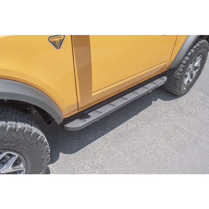 Go Rhino RB10 Slim Line Running Boards with Mounting Brackets Kit Model 63413157SPC
