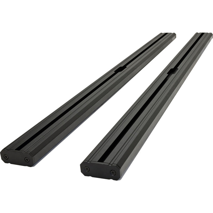 Westin EXP Truck Cap Cross Rails 43"L Pair Black Aluminum Model 16-10057