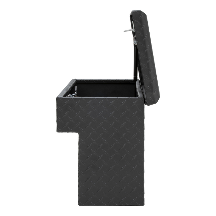 UWS Matte Black Aluminum UTV Side Tool Box - Polaris Ranger Model UTV-SM33-MB