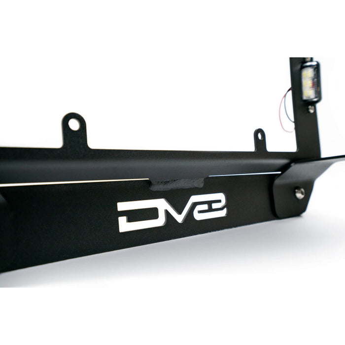DV8 Offroad 2018-2025 Jeep Wrangler Spare Tire Delete With Light Mounts Model TSJL-03