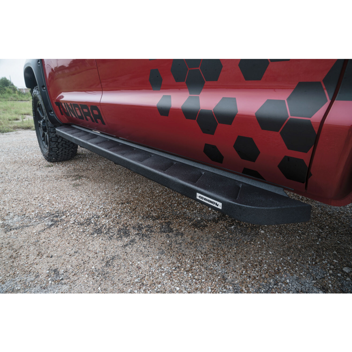 Go Rhino RB10 Running Boards with Mounting Brackets Kit Crew Max Model 63441687PC