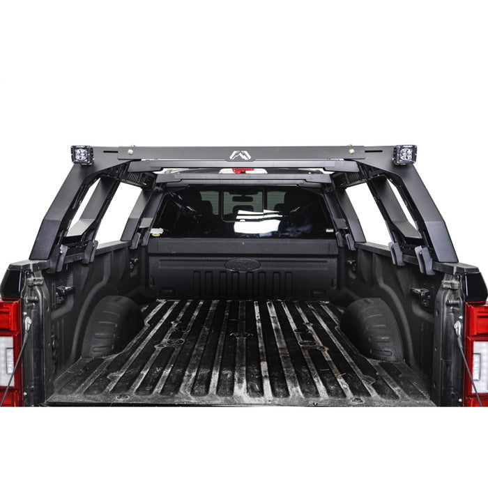 Fab Fours Overland Rack; Hold 700 lbs. Static Weight; 300 lbs. Dyniamic Weight; Bare Steel; Model RACK01-01-B