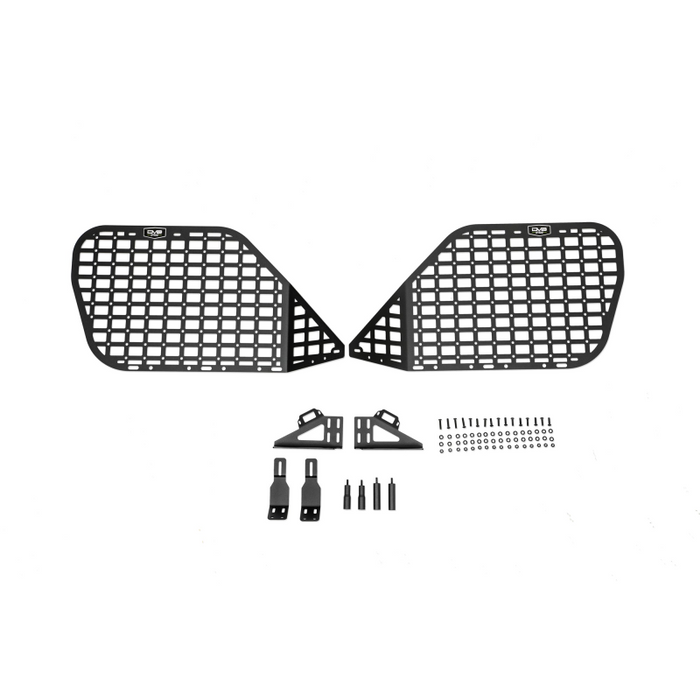 DV8 Offroad 2010-2024 Toyota 4Runner Rear Window Molle Panels Model MPT3-01