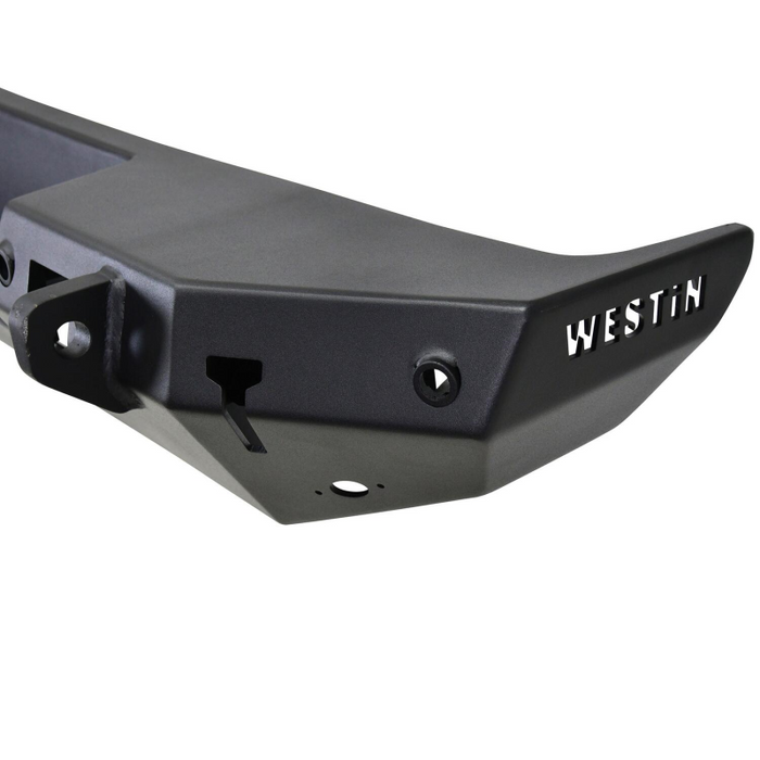 Westin WJ2 Rear Bumper Steel w/Sensors Textured Black Model 59-82045