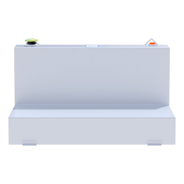 UWS White 85-Gallon L-Shape Steel Transfer Tank Model ST-85-L-W