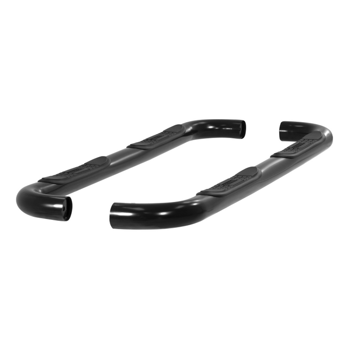 ARIES 3" Round Black Steel Step Nerf Bars Model 203008