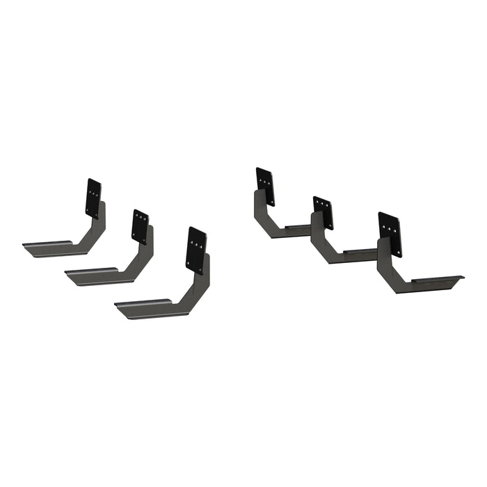 Luverne Regal 7 Black Stainless 78" Oval Side Steps Select Ram 1500 Model 277078-401633