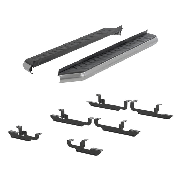 ARIES AeroTread 5" x 67" Polished Stainless Running Boards, Select Jeep Renegade Model 2051023
