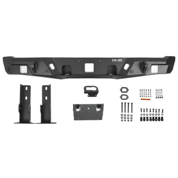 DV8 Offroad 2020-2025 Jeep Gladiator JT Mto Series Rear Bumper Model RBGL-12