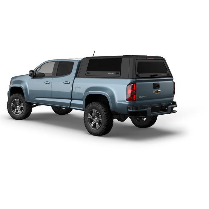 SmartCap Matte Black Truck Bed Cap EVO Sport Series w/ Horizontal Locks Model EV0106-MB