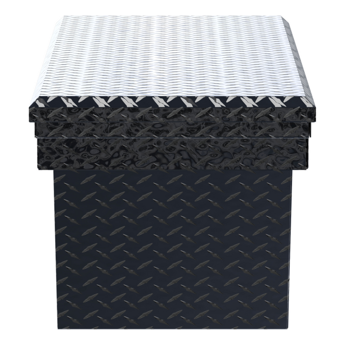 UWS 63" Deep Angled Truck Tool Box, Low Profile (LTL Shipping Only) Model TBSD-63A-LP-BLK