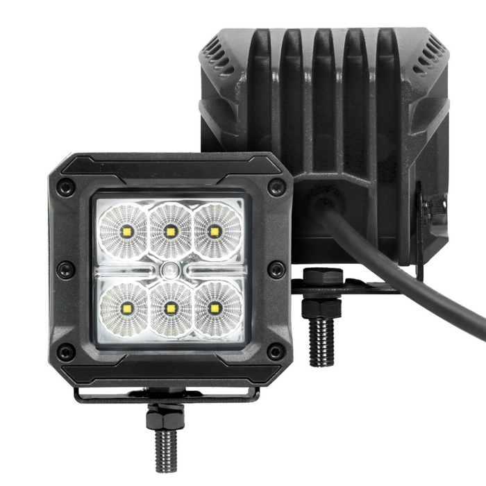 Go Rhino Bright Series 3x3 Cube LED Flood Lights Model 751803023FCS