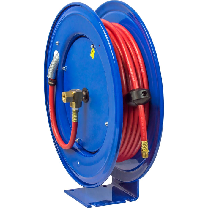 Coxreels E Series Spring Driven Enclosed Cabinet Hose Reel 3/8 in. x 50 ft. - Hose Included 4000 PSI Model E-HP-350