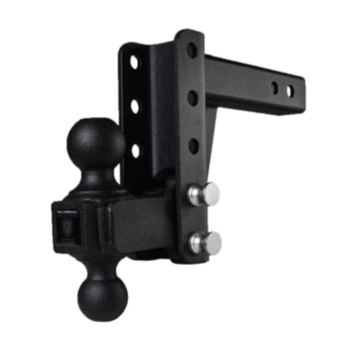 BulletProof Hitches 2.0" Medium Duty 4" Drop/Rise Hitch Model MD204