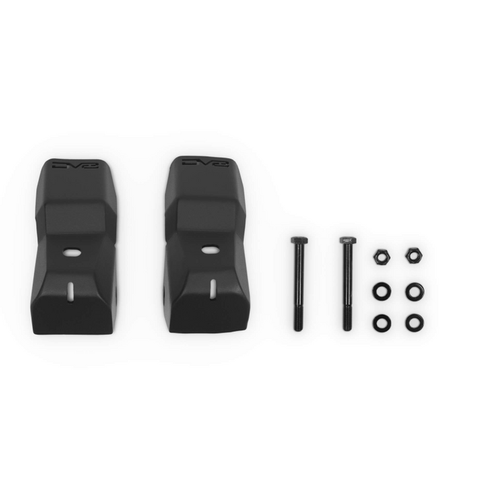DV8 Offroad 2010-2024 Toyota 4Runner Rear Shock Skid Plates Model SPTF3-01