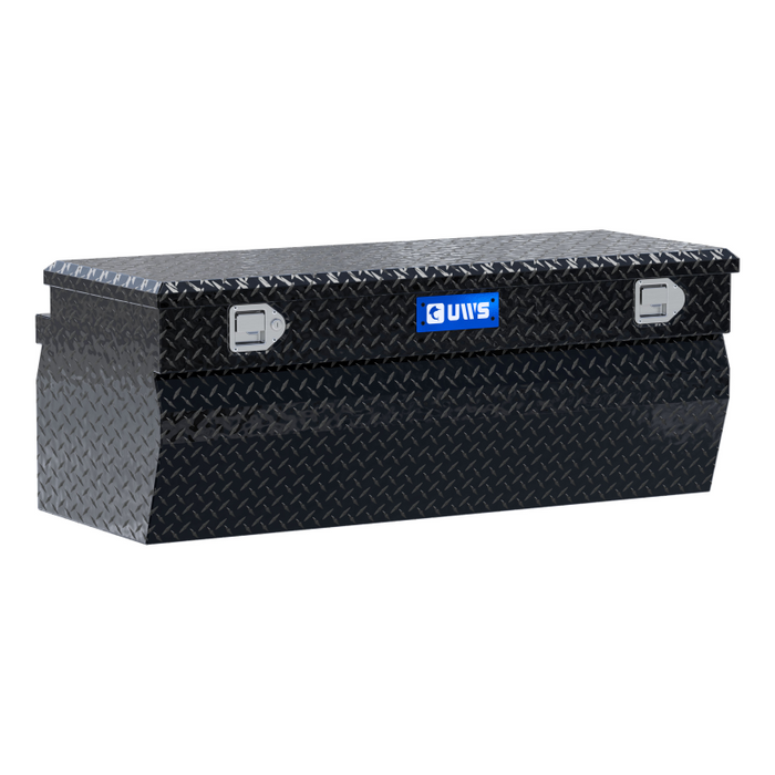 UWS Gloss Black Aluminum 48" Wedge Utility Chest Box Model TBC-48-W-BLK