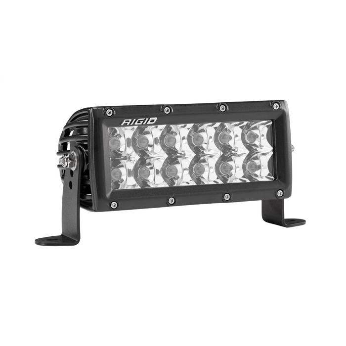 Rigid Industries E-Series PRO LED Light, Spot Optic, 6 Inch, Black Housing Model 106213