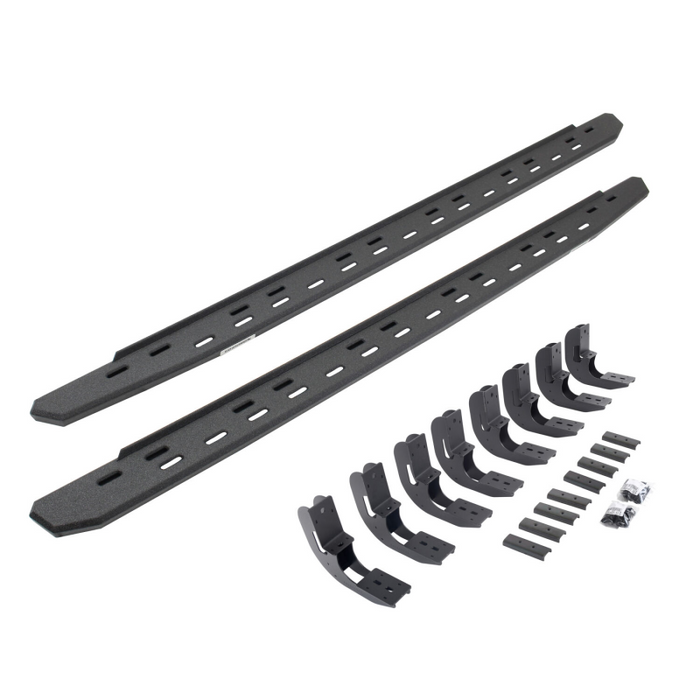 Go Rhino RB30 Slim Line Running Boards with Mounting Bracket Kit Model 69604887ST