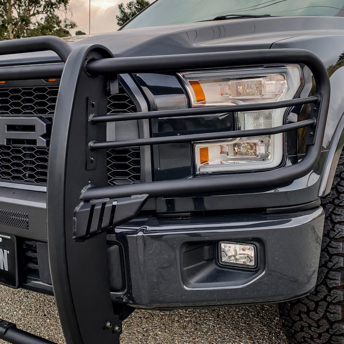 Westin Sportsman X Grille Guard Textured Black Steel Model 40-33835
