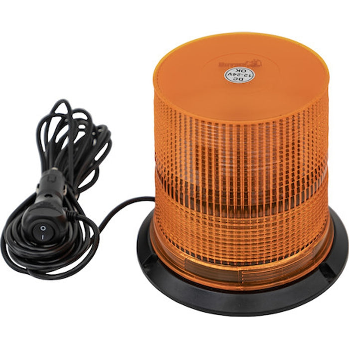 Buyers Products 6.5 Inch by 6.5 Inch Amber LED Beacon Light with Tall Lens Model SL665A