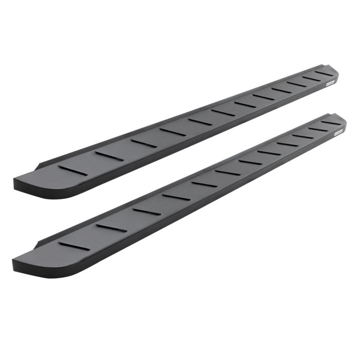 Go Rhino RB10 Running Boards with Mounting Brackets With 2 Pairs Drop Steps Kit Model 6344256820PC