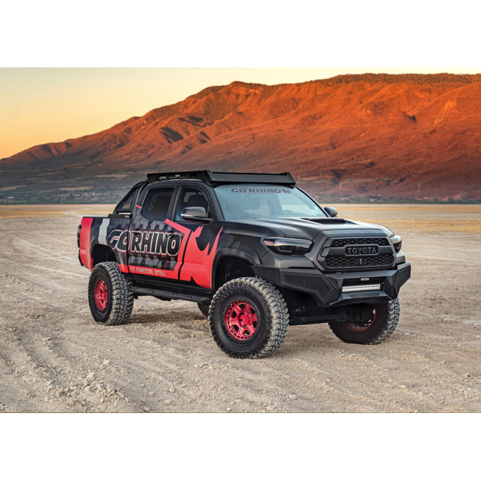 Go Rhino Element Front Bumper with Fixed Light Bar Mount Model 34389T