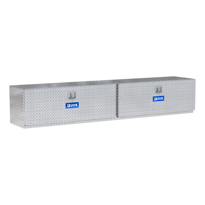 UWS Bright Aluminum 96" Double-Door Underbody Tool Box Model TBUB-96