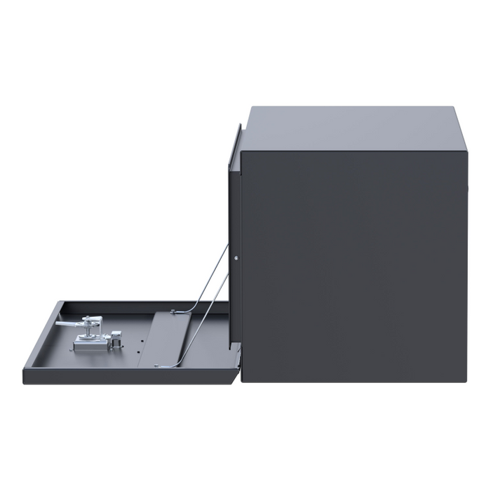 UWS Matte Black Steel 36" Single-Door Underbody Tool Box Model ST-TBUB-36-MB