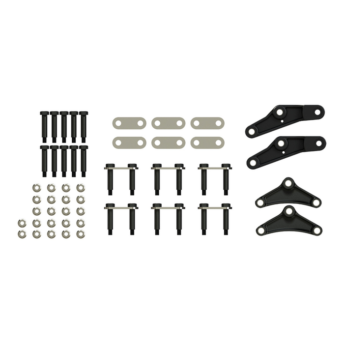 CURT 121100LRV Triple Axle AP Kit with Standard Equalizer and Standard Bolts Model 121100LRV