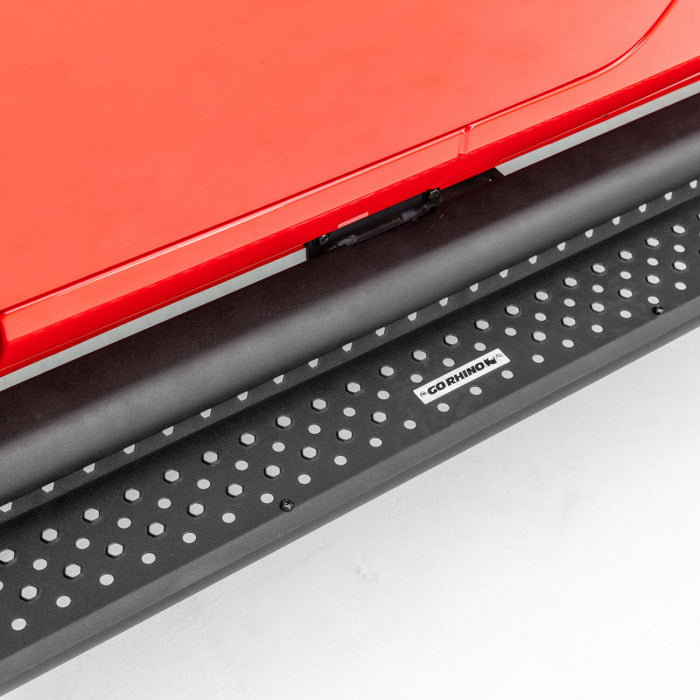 Go Rhino Dominator Xtreme D1 Running Baords with Rocker Panel Mounting Bracket Kit Model D14306T