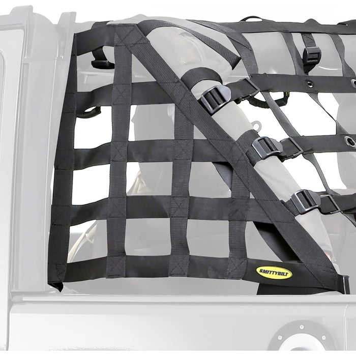 Smittybilt C-RES2 HD Cargo Restraint System - 2" Black Diamond Web (97-06 TJ) Model 561135