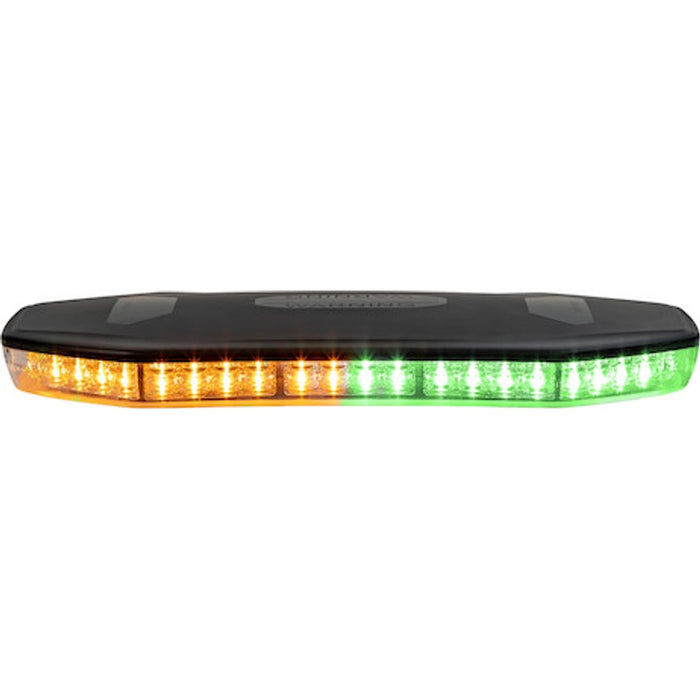 Buyers Products Class 1 Low Profile Amber/Green Hexagonal LED Mini Light Bar Model 8891119