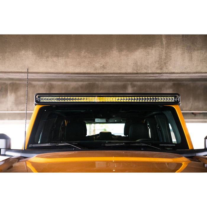 DV8 Offroad 2021-2025 Ford Bronco 52-Inch Straight Led Light Bar Mount Model LBBR-01