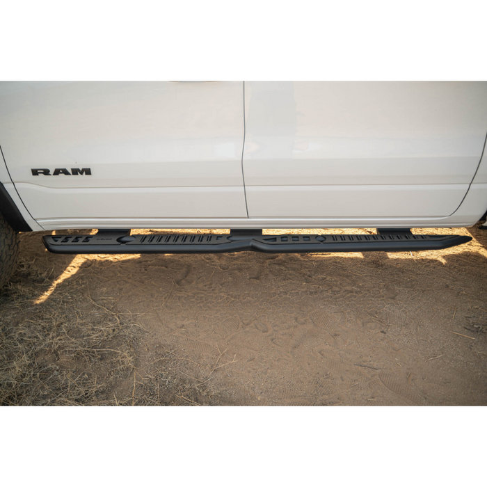 DV8 Offroad 2019-2025 RAM 1500 Crew Cab OE Plus Side Steps Model SRDR1-01