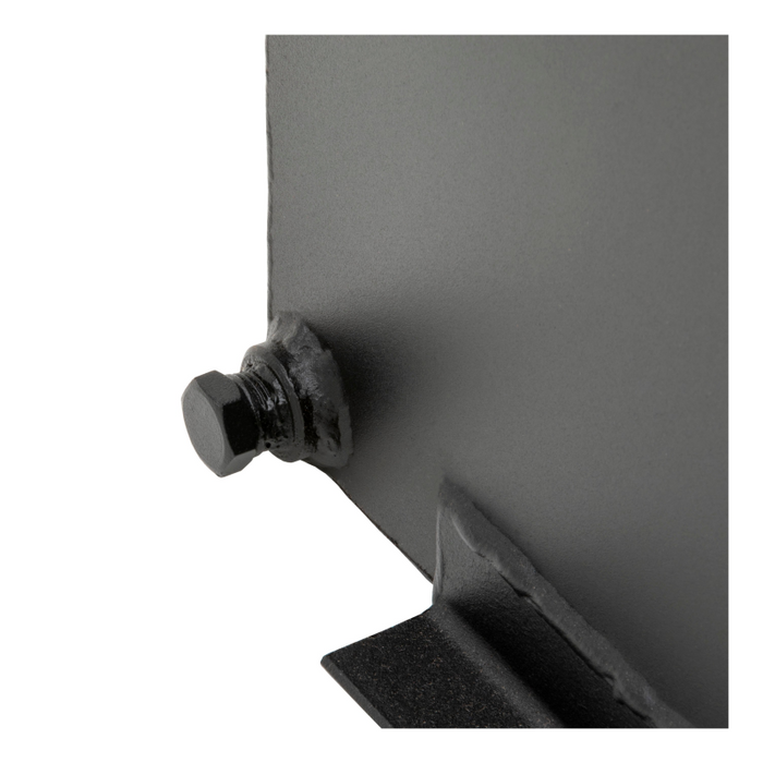 UWS Matte Black 85-Gallon L-Shape Steel Transfer Tank Model ST-85-L-MB