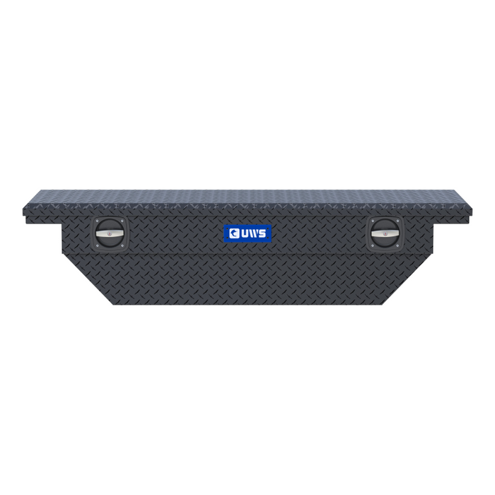 UWS Secure Lock Angled Tool  Box - Low Profile Model SL-63-A-LP-MB