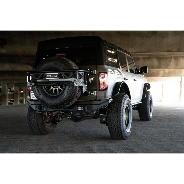 DV8 Offroad 2021-2026 Ford Bronco 3rd Brake Light Extension Bracket Model ABBR-02