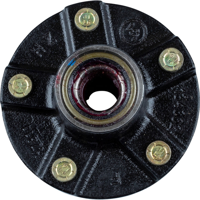 CURT Trailer Idler Hub Assembly - 2,200-lb. 5 on 4-1/2", 8-10" Wheel Size, 1/2" Studs Model 2024029105