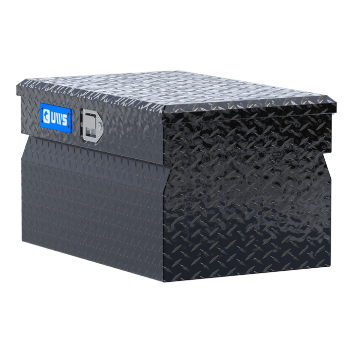 UWS Gloss Black Aluminum 30" Utility Chest Box Model TBC-30-BLK