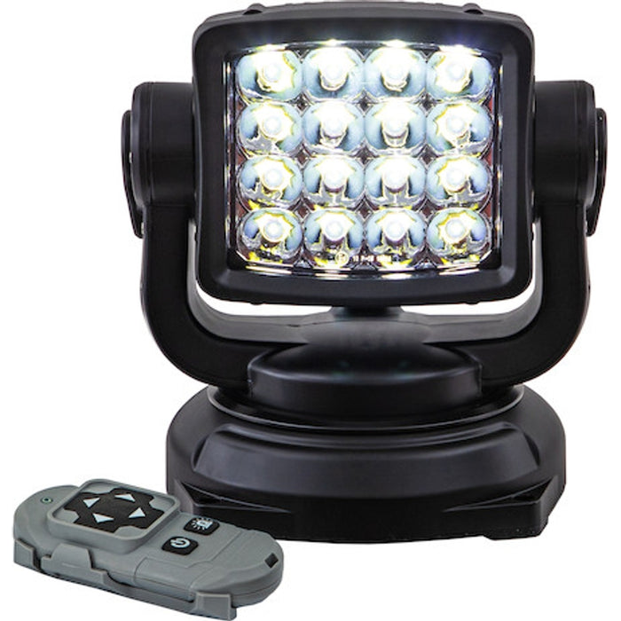 Buyers Products Ultra Bright Rotating Magnetic Mount Spot Light w/ Wireless Remote Model  - Black 1492203